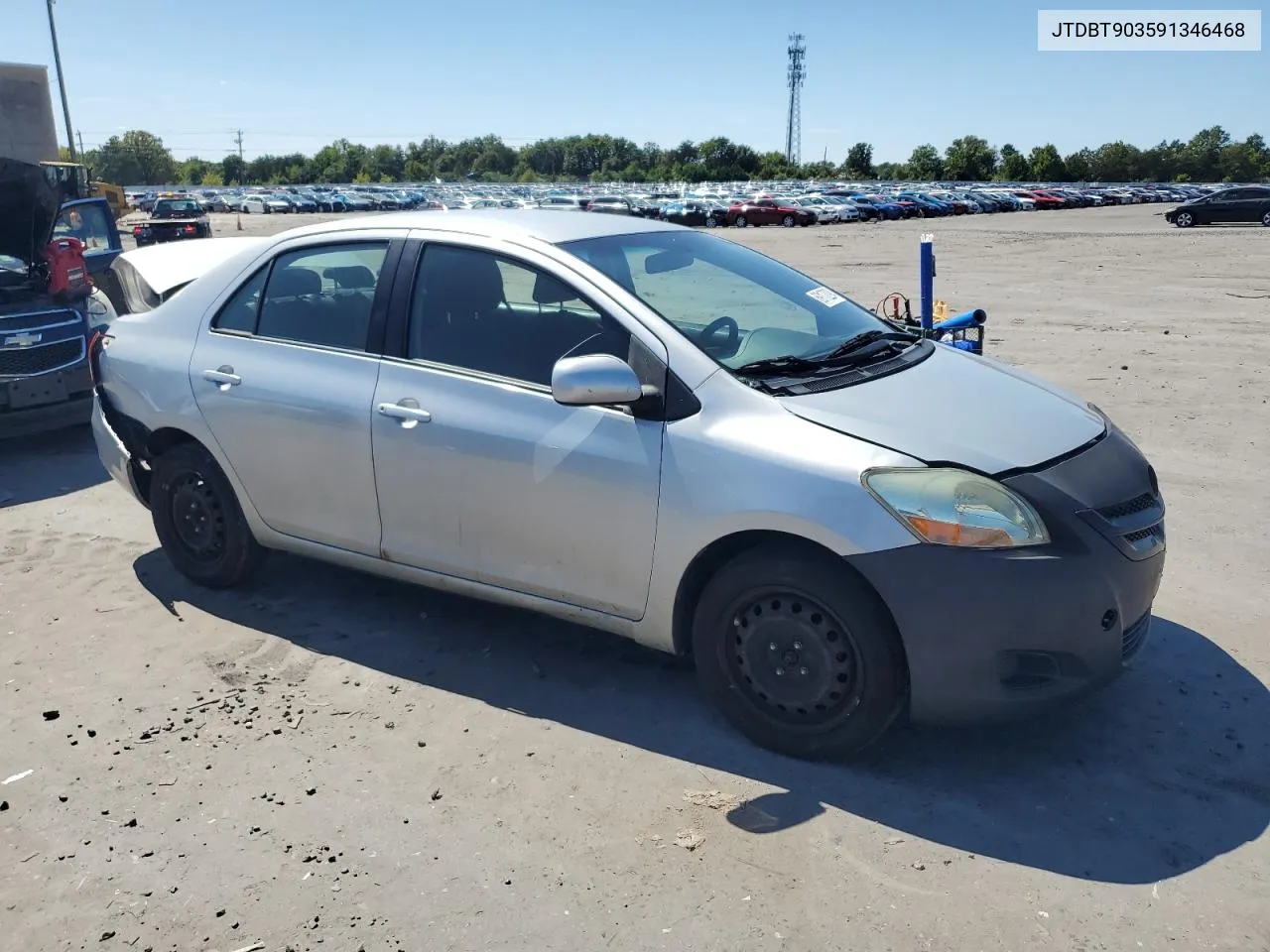 2009 Toyota Yaris VIN: JTDBT903591346468 Lot: 69172294