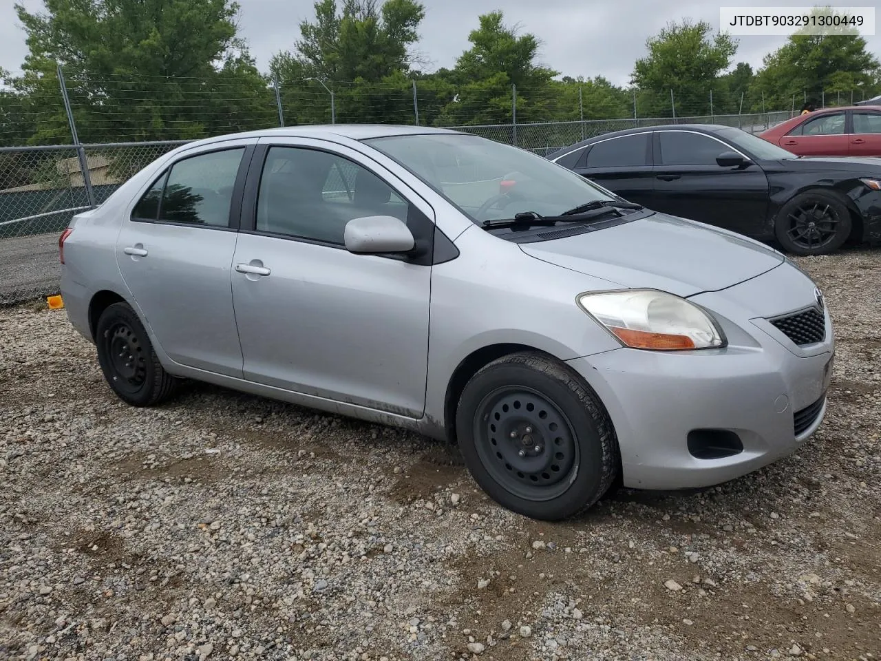 2009 Toyota Yaris VIN: JTDBT903291300449 Lot: 69453434