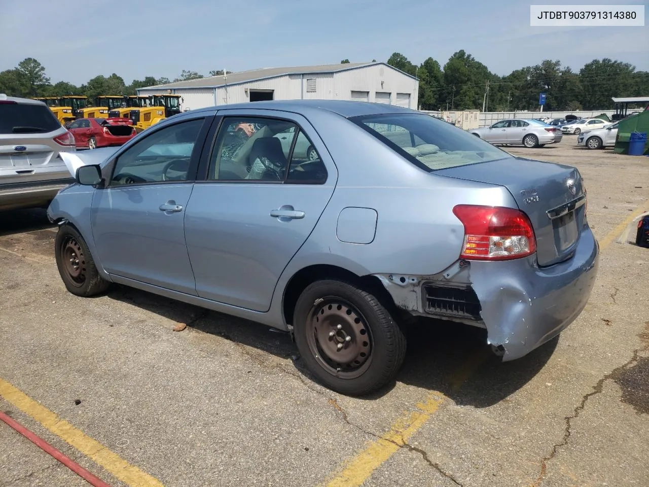 2009 Toyota Yaris VIN: JTDBT903791314380 Lot: 69753234