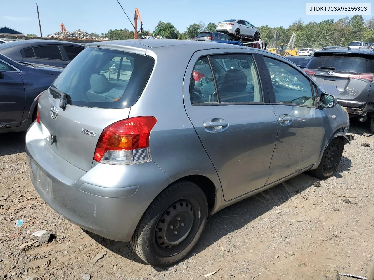 2009 Toyota Yaris VIN: JTDKT903X95255303 Lot: 70298664