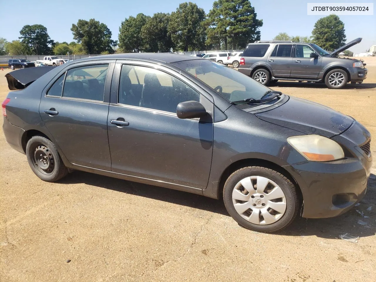 2009 Toyota Yaris VIN: JTDBT903594057024 Lot: 70850364