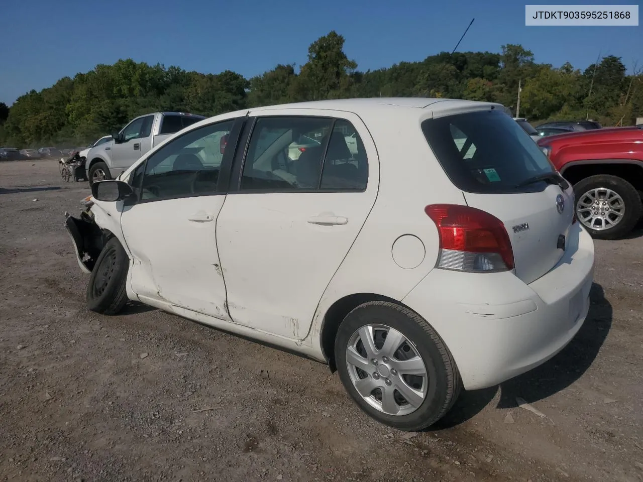 2009 Toyota Yaris VIN: JTDKT903595251868 Lot: 70912794