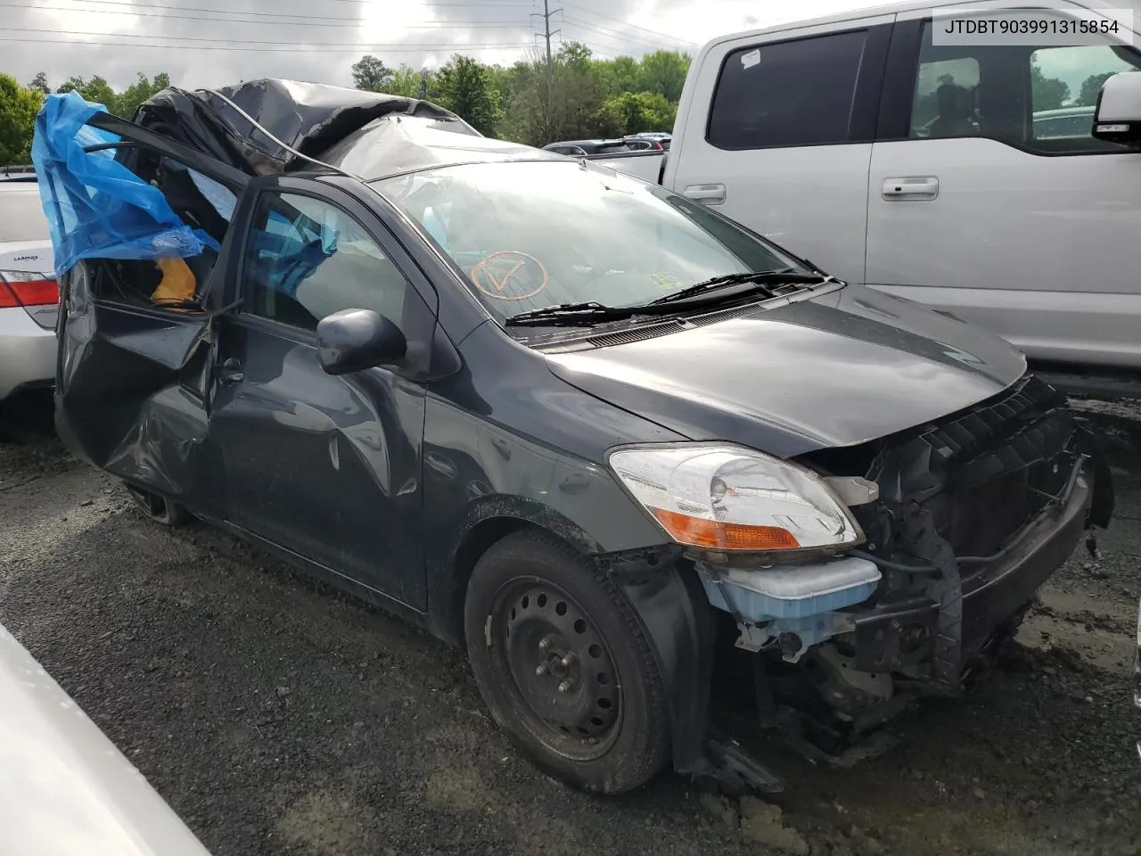 JTDBT903991315854 2009 Toyota Yaris