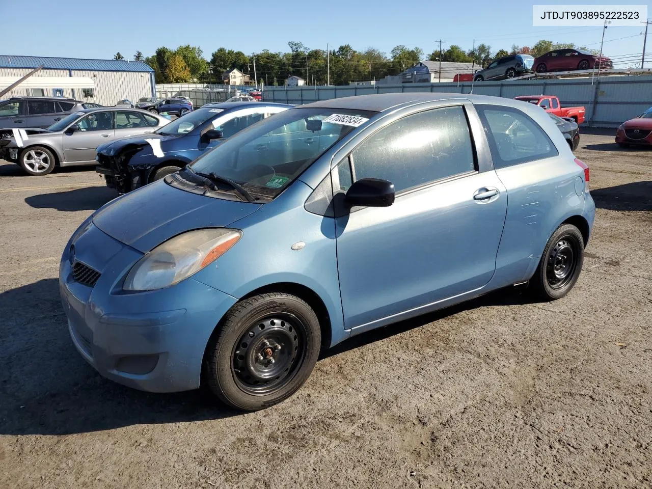 2009 Toyota Yaris VIN: JTDJT903895222523 Lot: 71082834