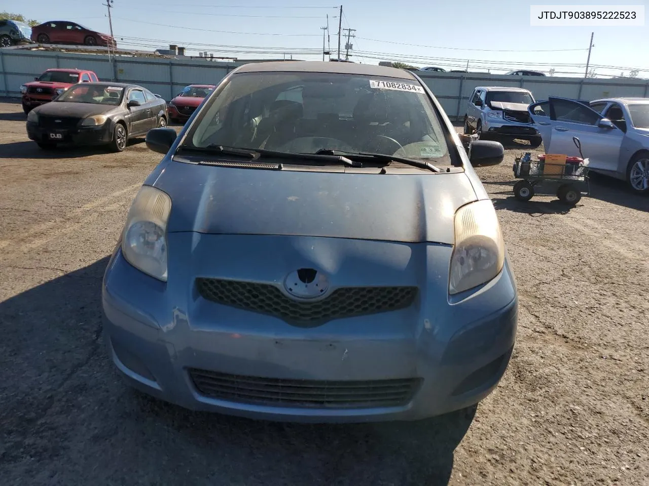 JTDJT903895222523 2009 Toyota Yaris