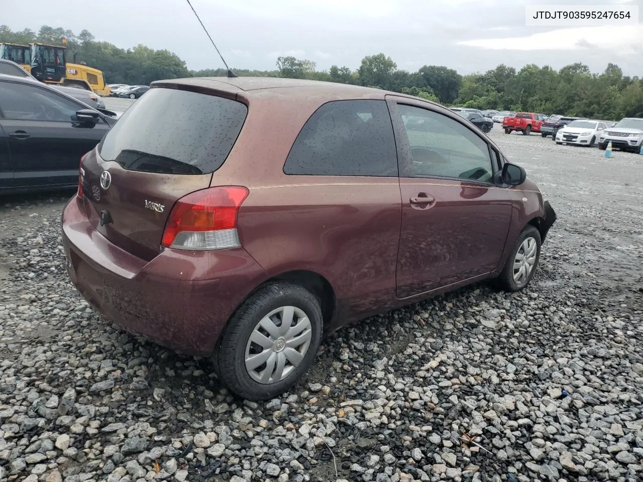 2009 Toyota Yaris VIN: JTDJT903595247654 Lot: 71450714