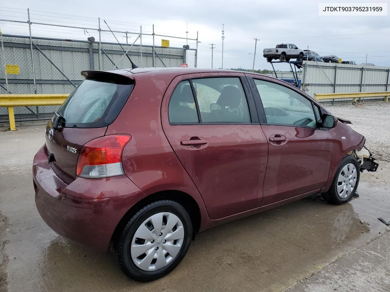 JTDKT903795231959 2009 Toyota Yaris