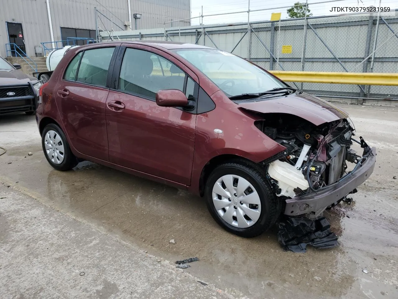 JTDKT903795231959 2009 Toyota Yaris