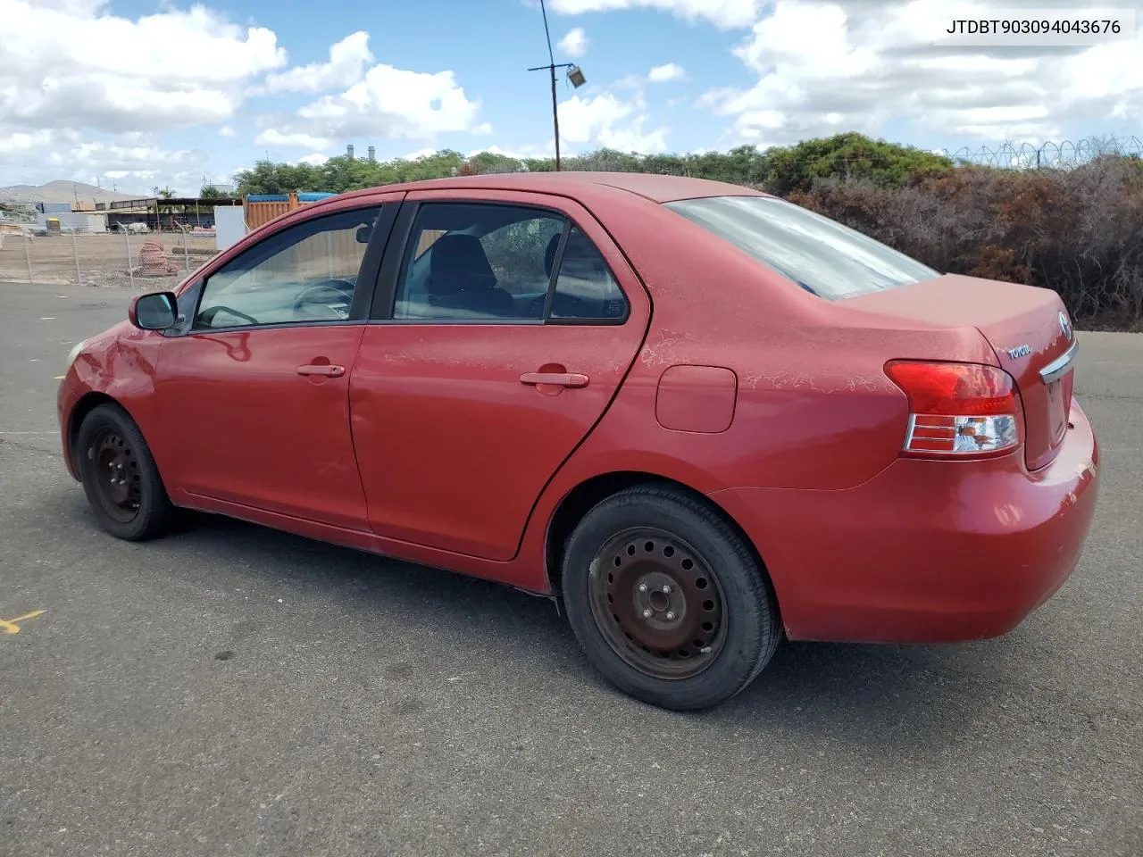 2009 Toyota Yaris VIN: JTDBT903094043676 Lot: 71880084