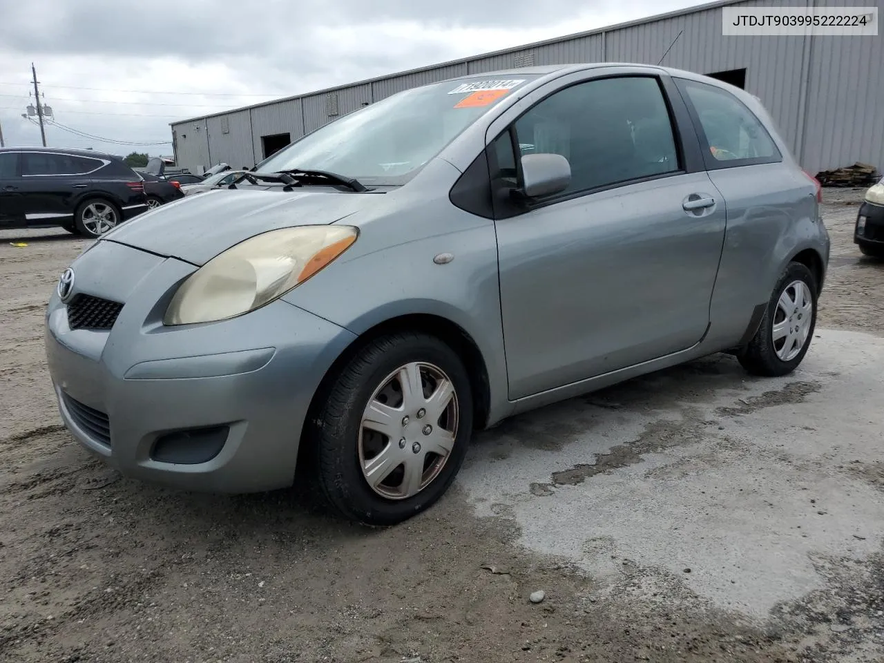 2009 Toyota Yaris VIN: JTDJT903995222224 Lot: 71920014