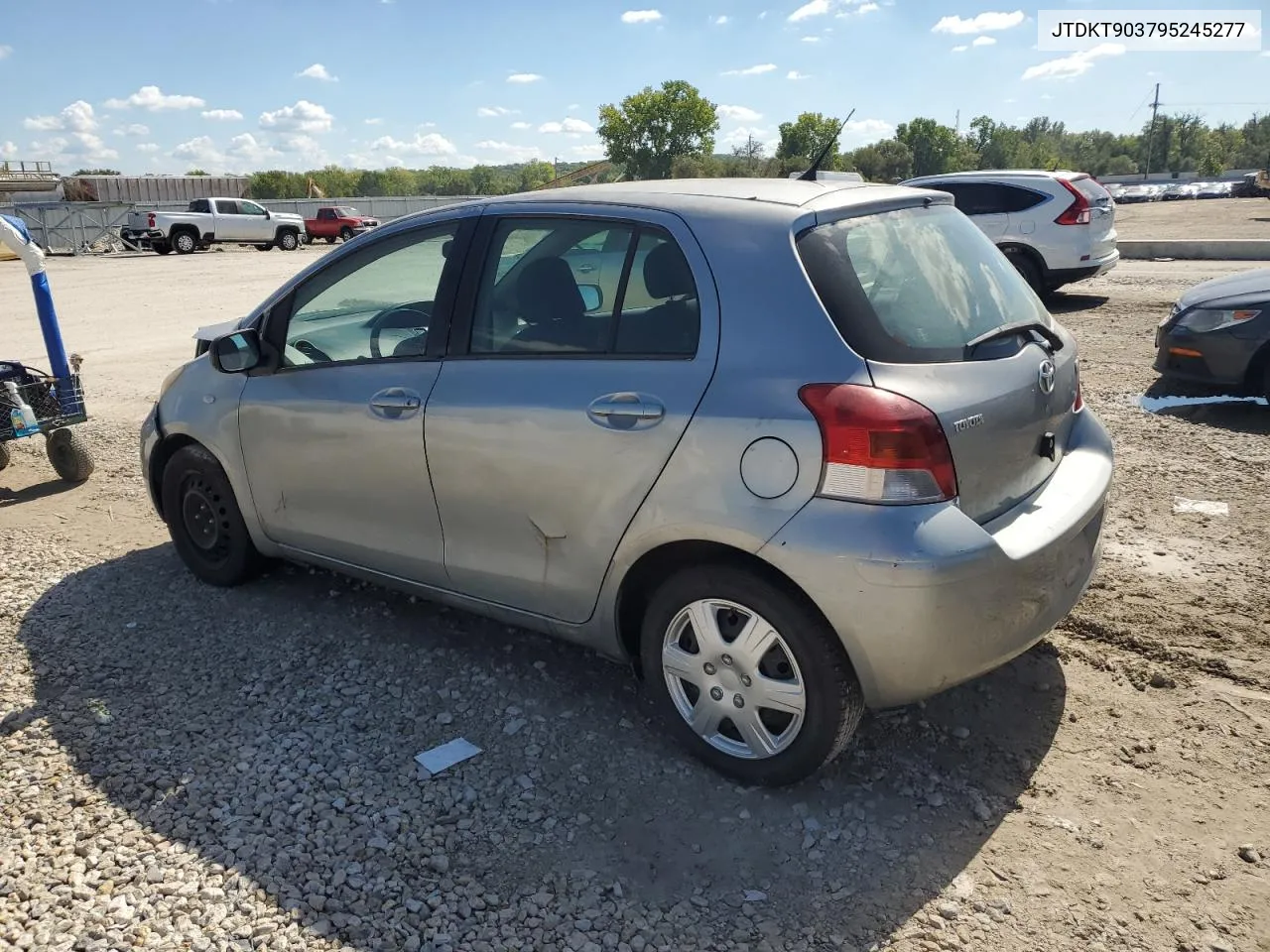 2009 Toyota Yaris VIN: JTDKT903795245277 Lot: 72835854