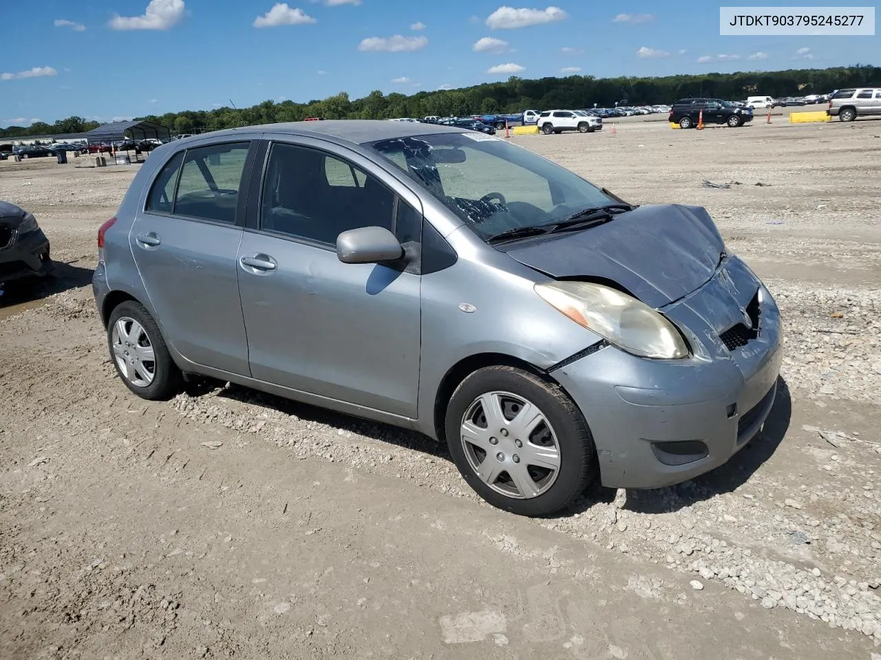 2009 Toyota Yaris VIN: JTDKT903795245277 Lot: 72835854