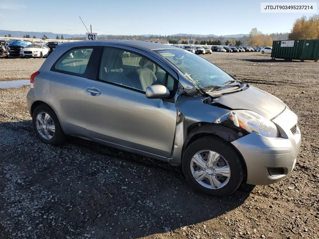 2009 Toyota Yaris VIN: JTDJT903495237214 Lot: 74280494