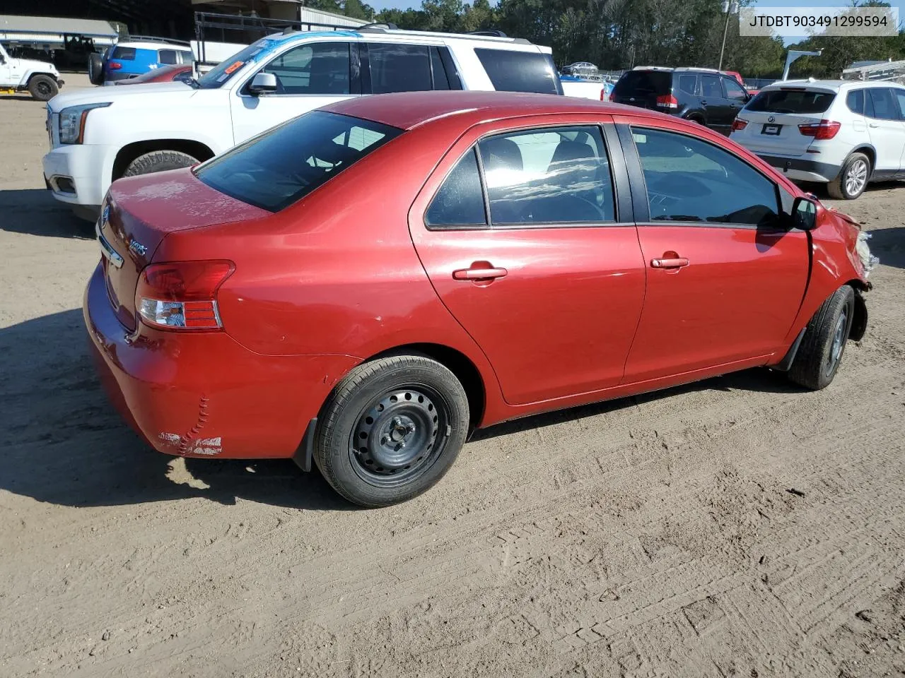 2009 Toyota Yaris VIN: JTDBT903491299594 Lot: 75213484