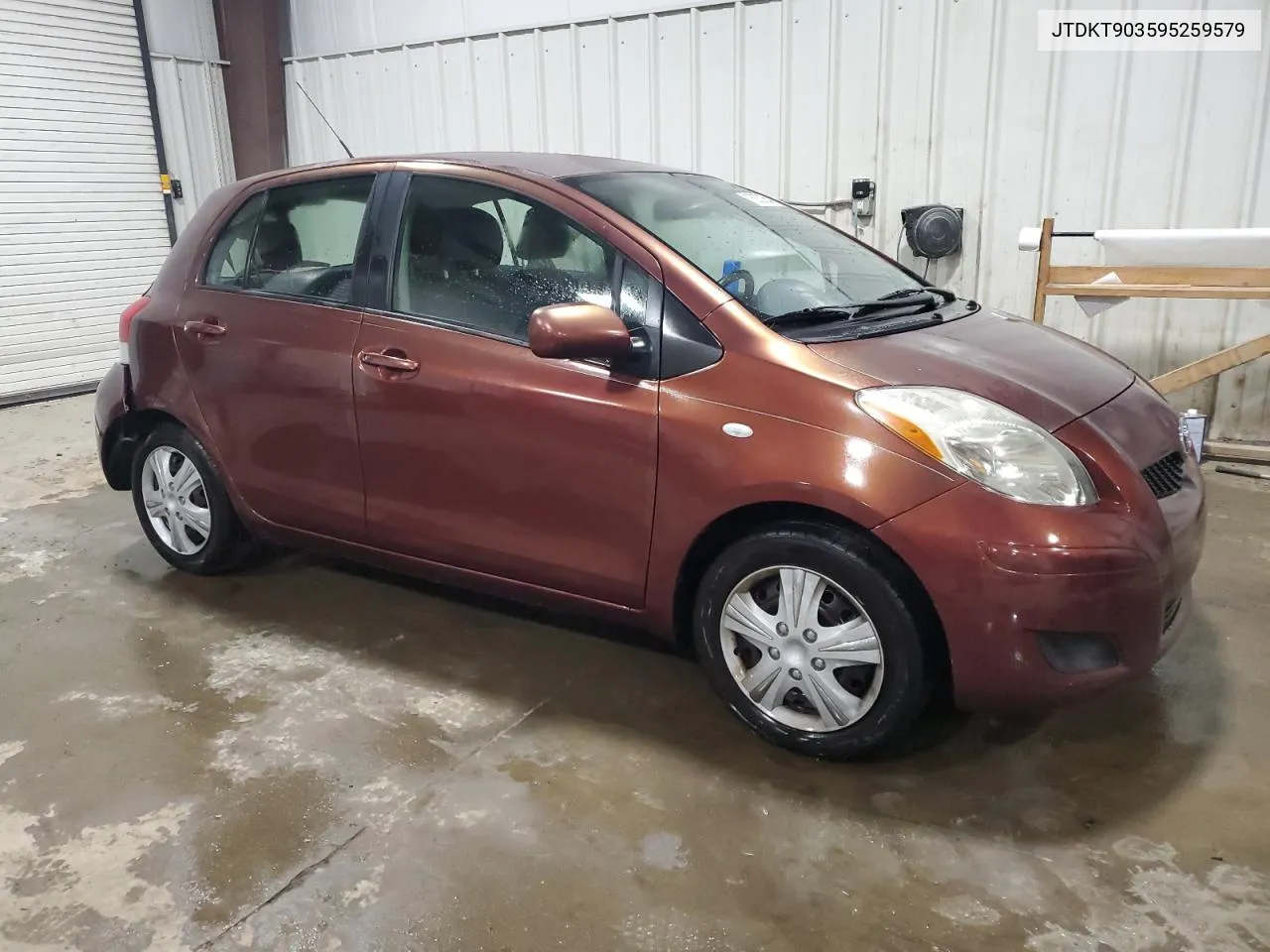 2009 Toyota Yaris VIN: JTDKT903595259579 Lot: 75833354