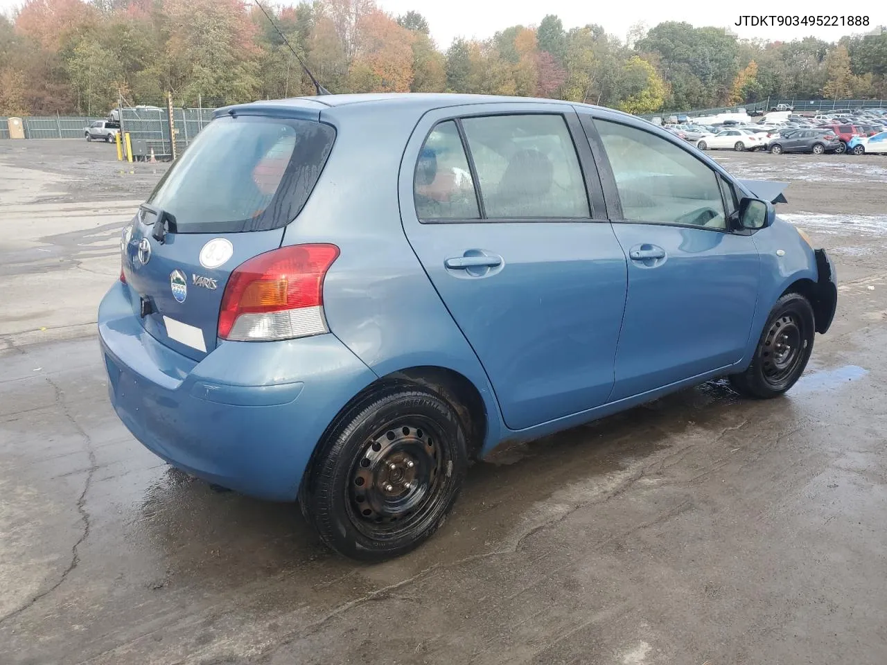 2009 Toyota Yaris VIN: JTDKT903495221888 Lot: 76197404