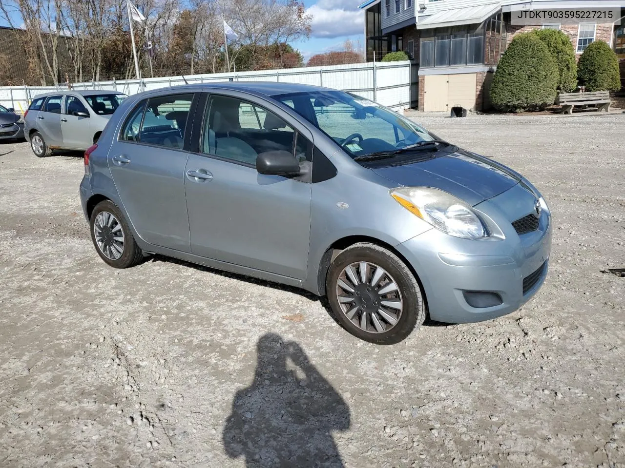 2009 Toyota Yaris VIN: JTDKT903595227215 Lot: 76570974