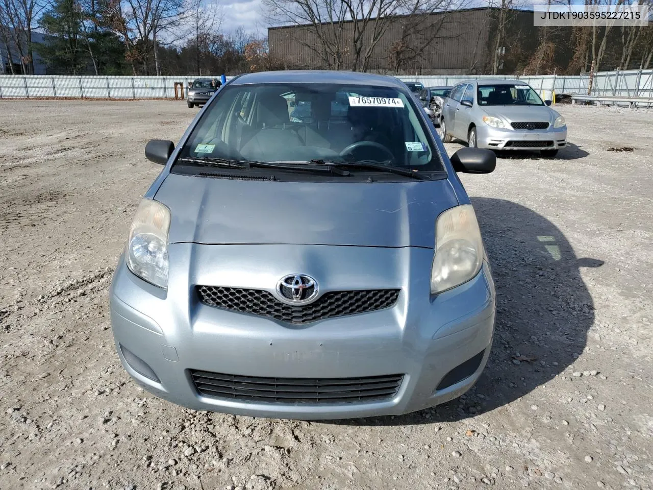 2009 Toyota Yaris VIN: JTDKT903595227215 Lot: 76570974