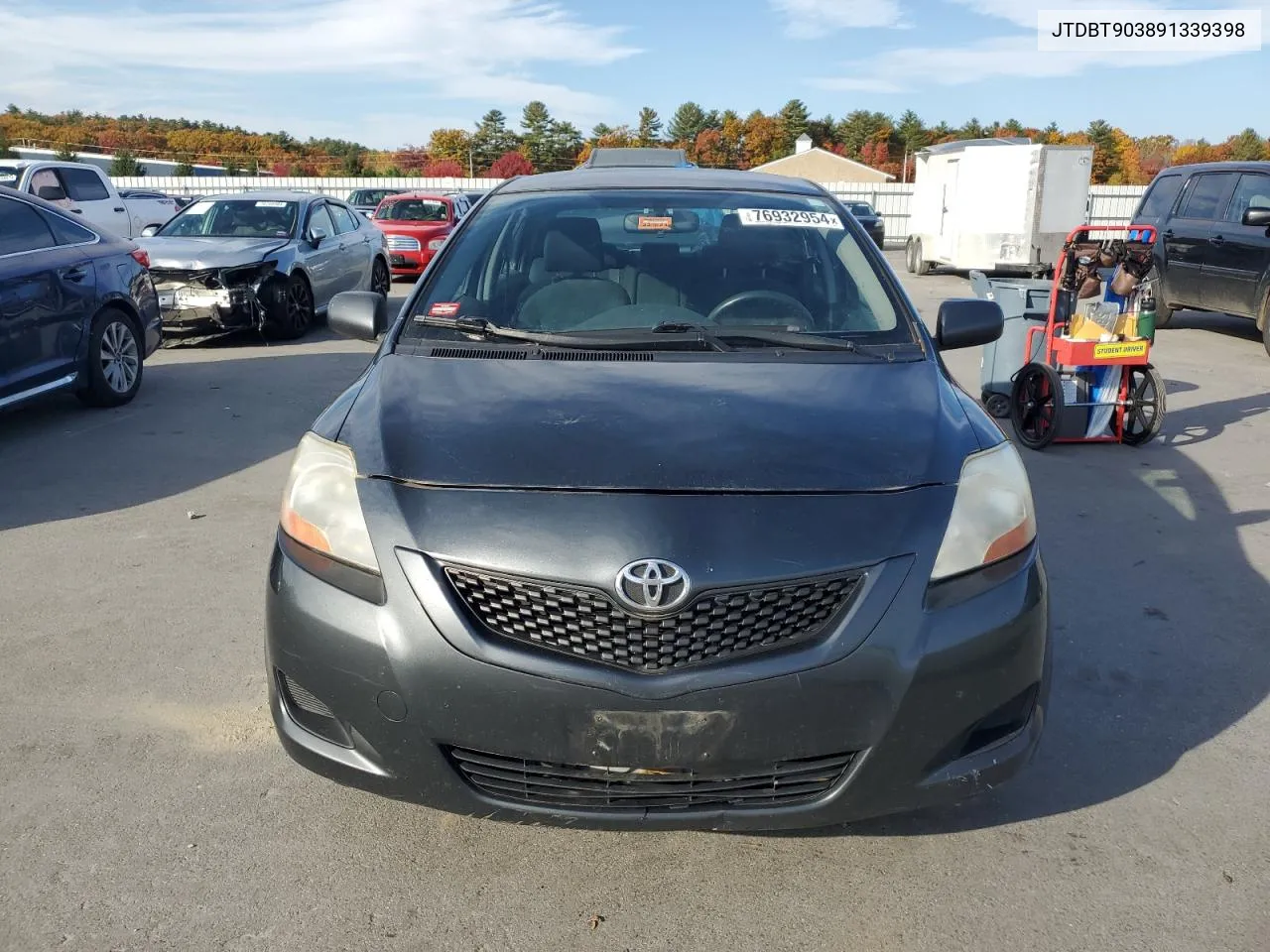 2009 Toyota Yaris VIN: JTDBT903891339398 Lot: 76932954