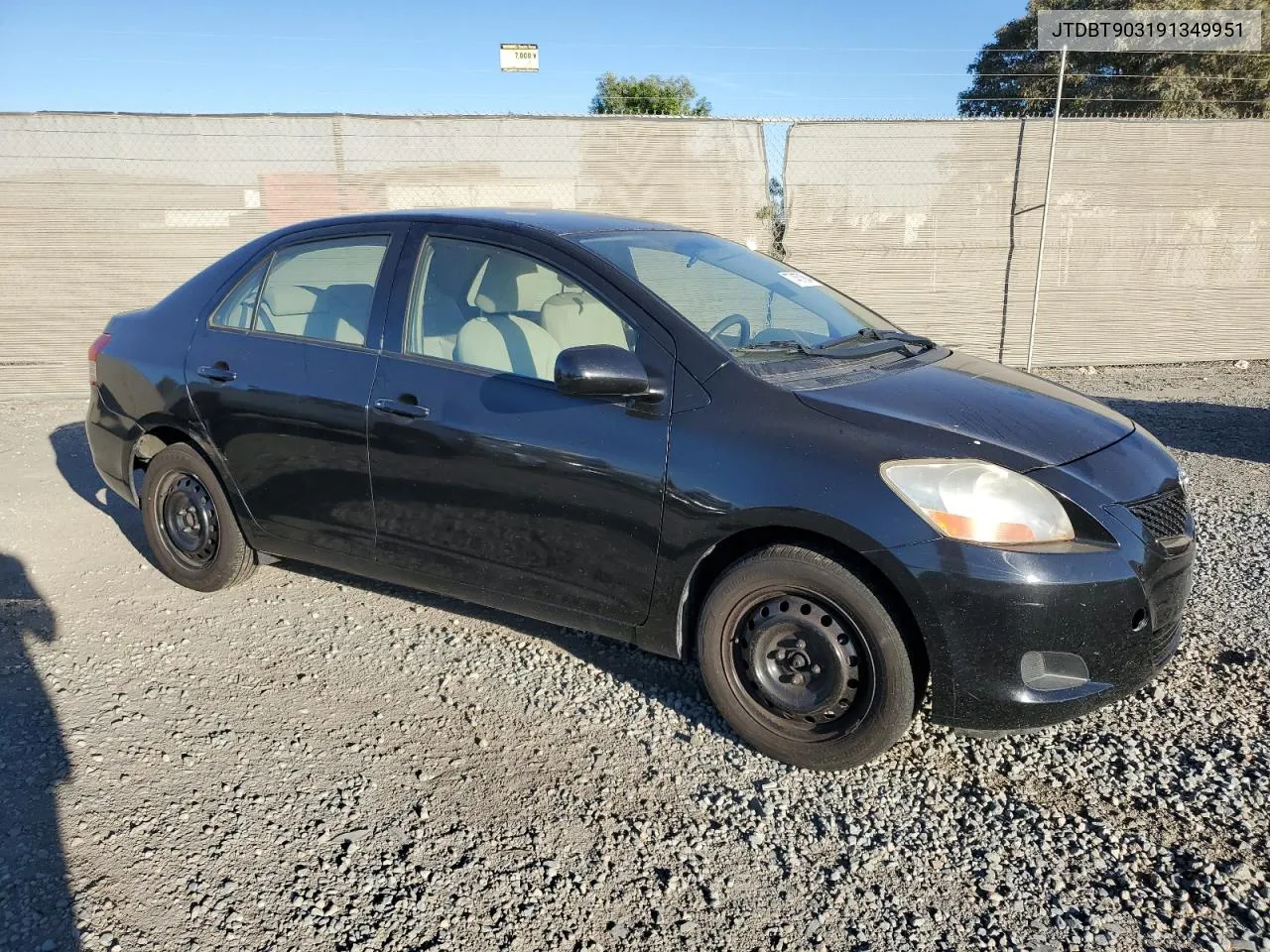 2009 Toyota Yaris VIN: JTDBT903191349951 Lot: 77457004