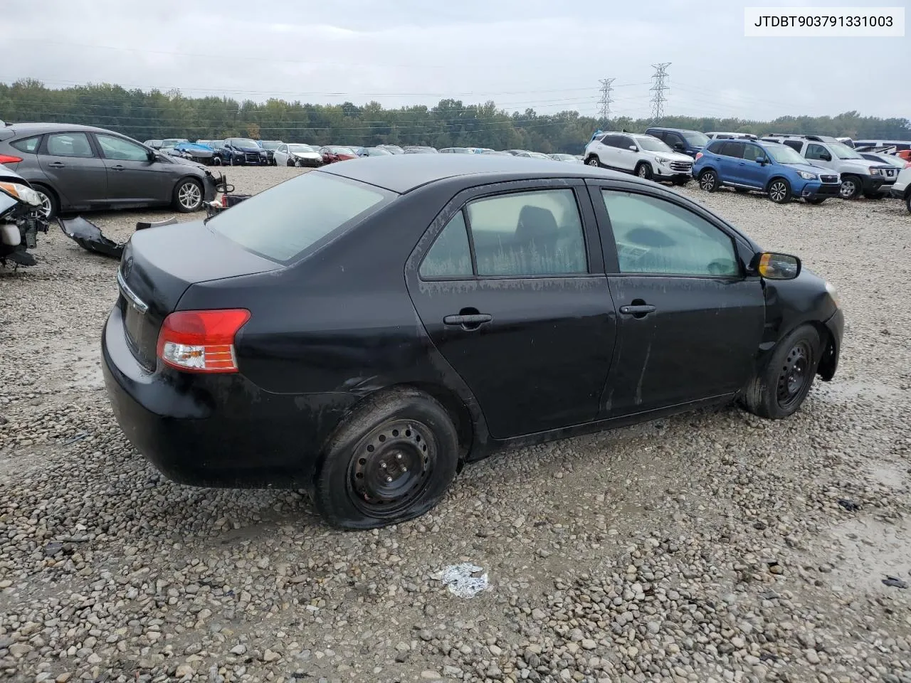 2009 Toyota Yaris VIN: JTDBT903791331003 Lot: 78018074