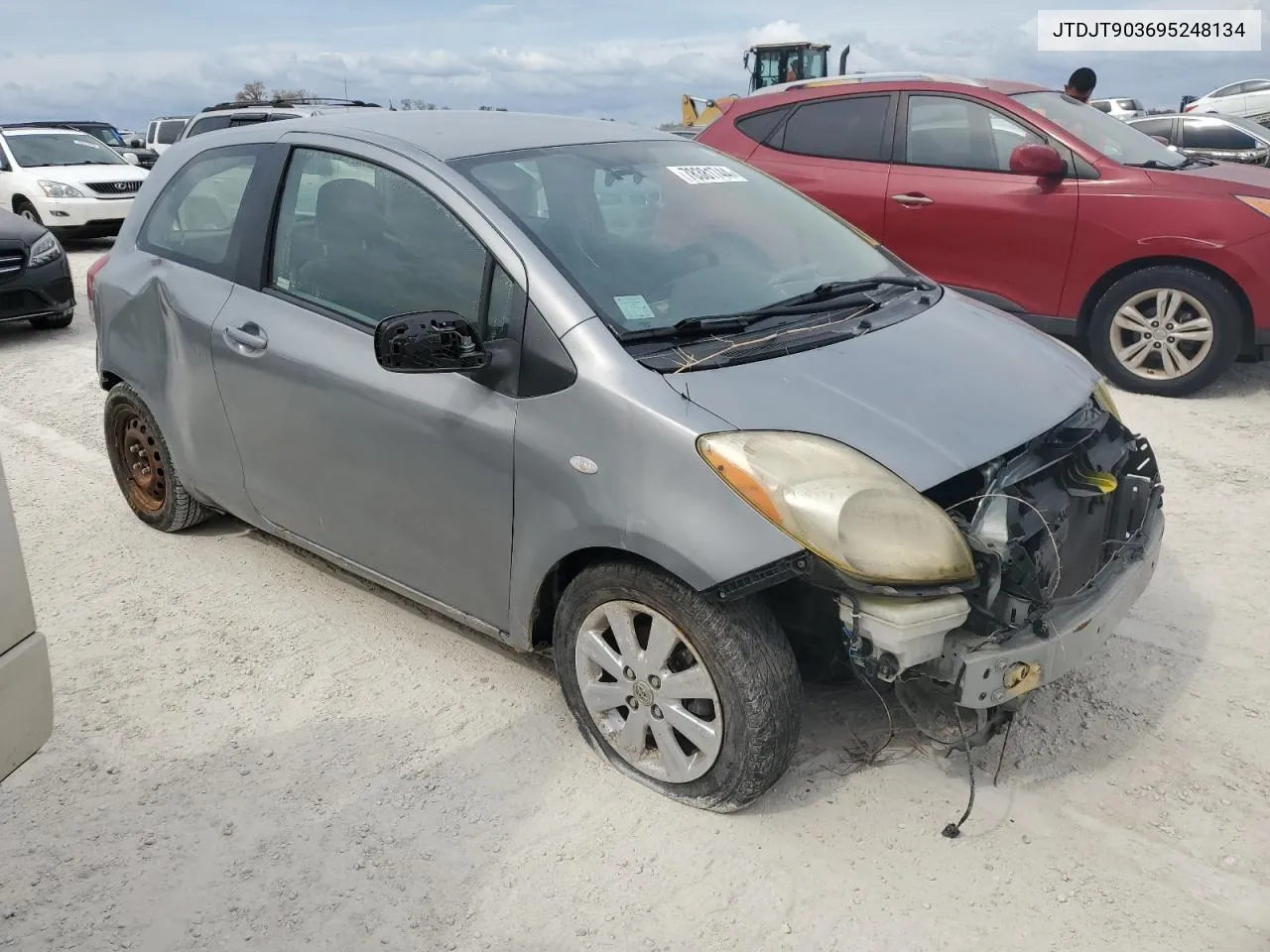 JTDJT903695248134 2009 Toyota Yaris