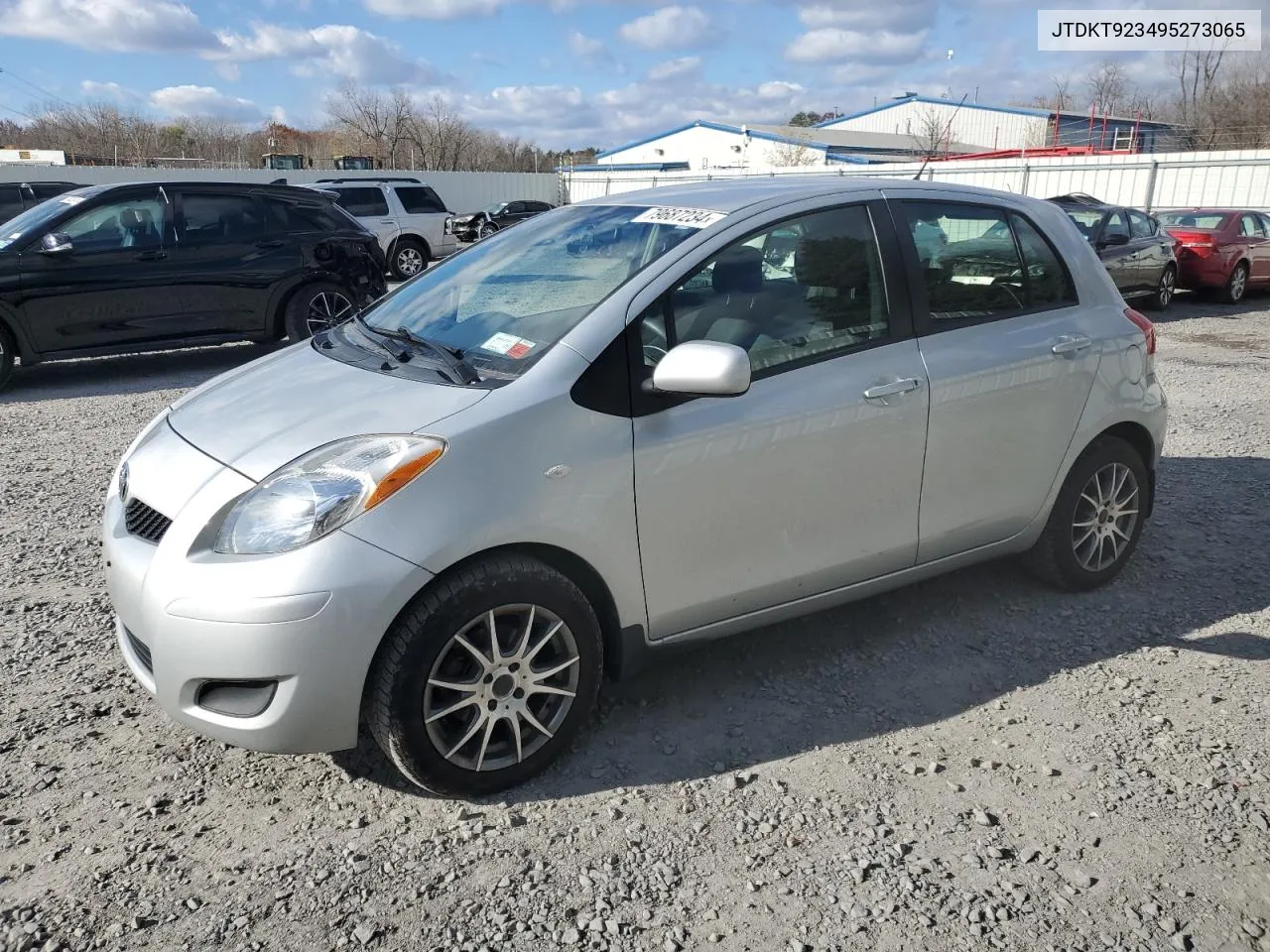 2009 Toyota Yaris VIN: JTDKT923495273065 Lot: 79687234