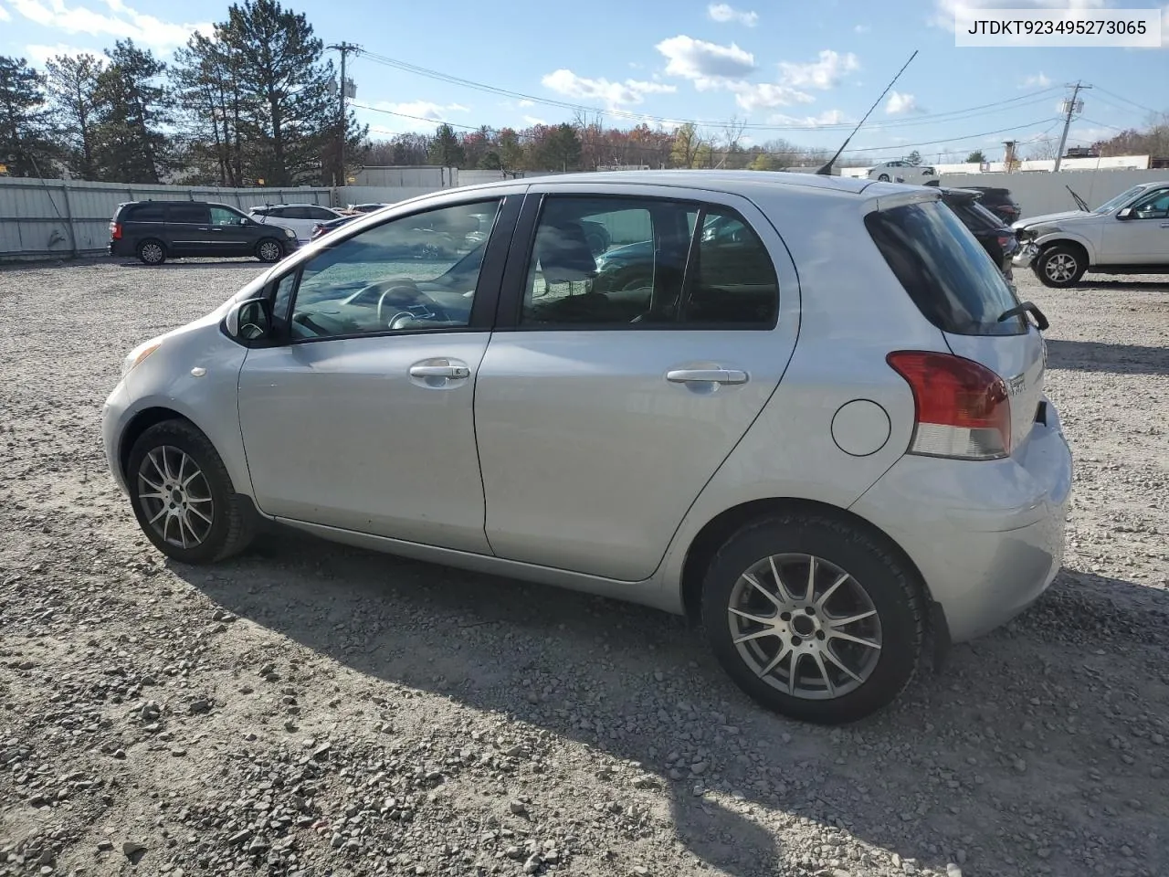 2009 Toyota Yaris VIN: JTDKT923495273065 Lot: 79687234