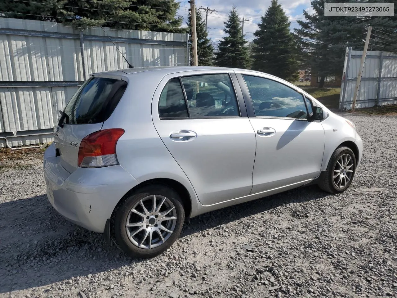 2009 Toyota Yaris VIN: JTDKT923495273065 Lot: 79687234