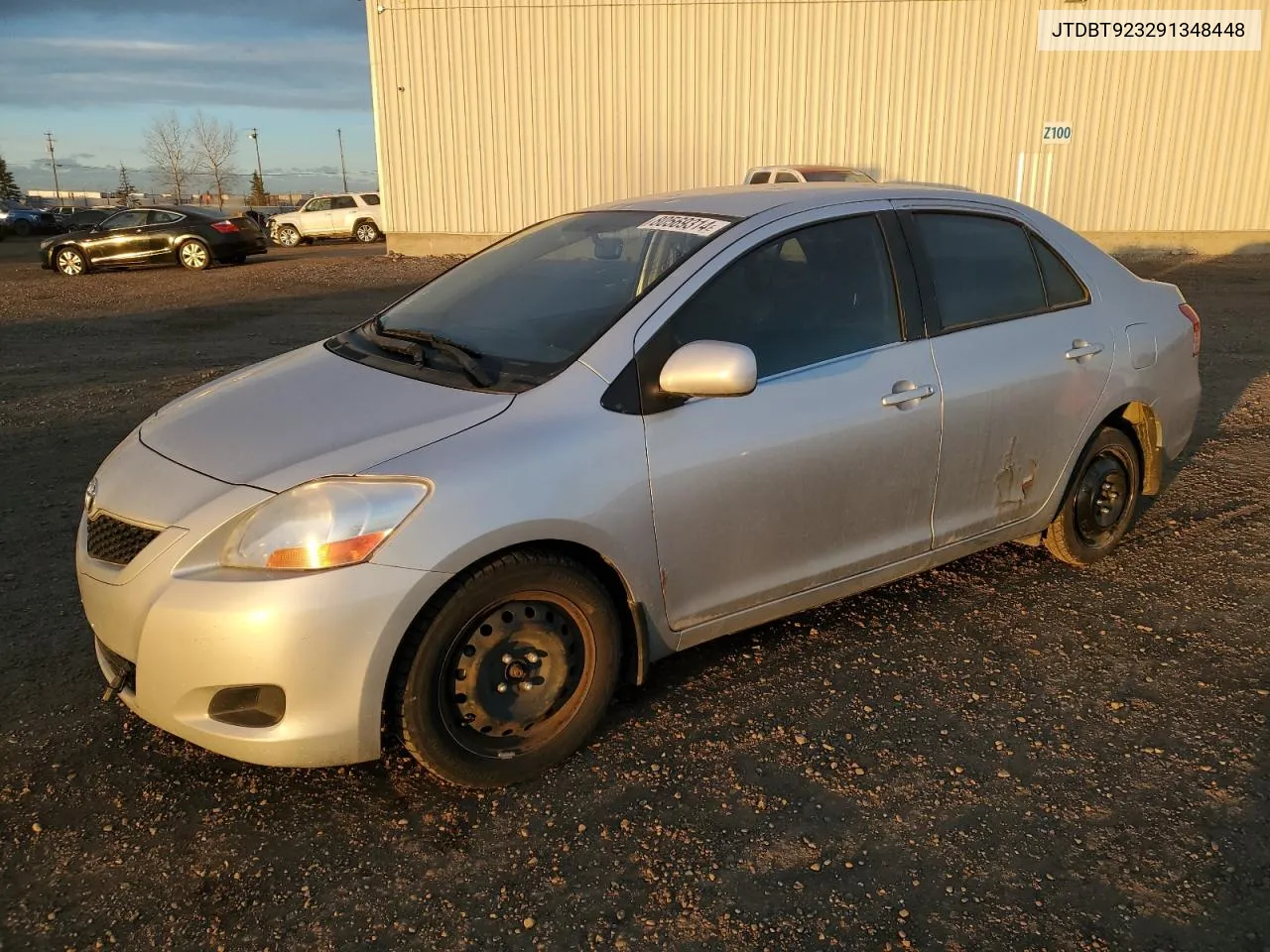 2009 Toyota Yaris VIN: JTDBT923291348448 Lot: 80569314