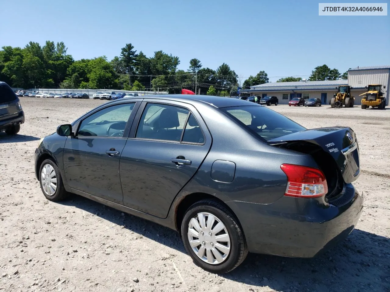 2010 Toyota Yaris VIN: JTDBT4K32A4066946 Lot: 60227614