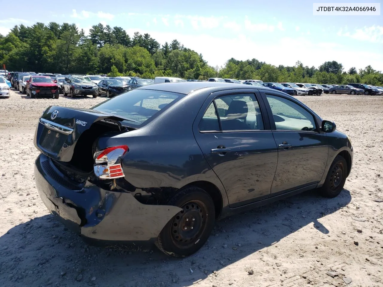 2010 Toyota Yaris VIN: JTDBT4K32A4066946 Lot: 60227614