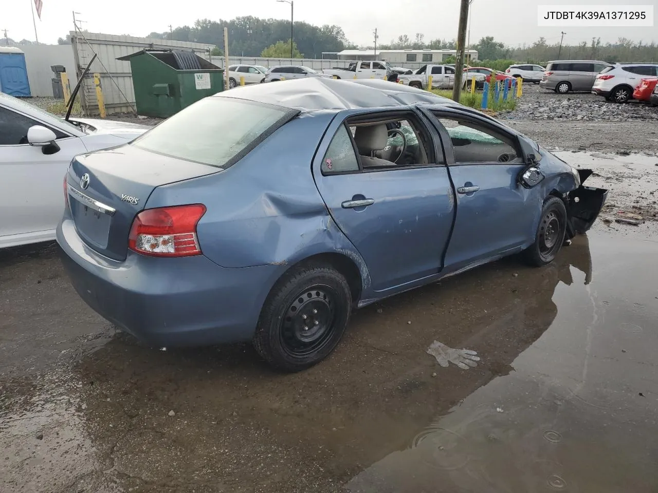 JTDBT4K39A1371295 2010 Toyota Yaris