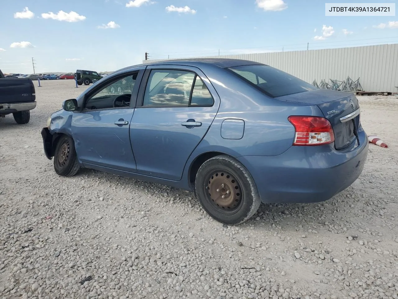 2010 Toyota Yaris VIN: JTDBT4K39A1364721 Lot: 66032504