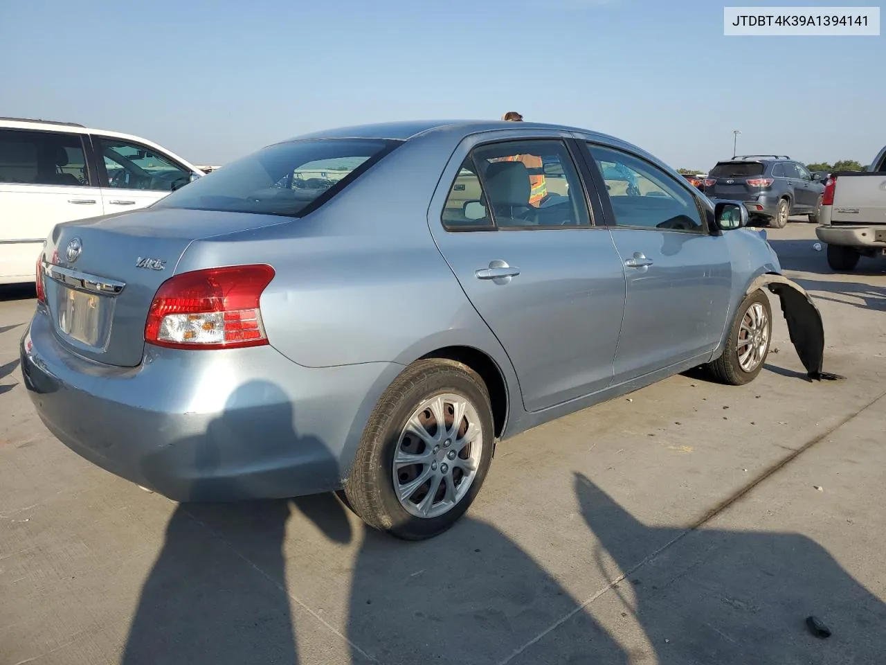 JTDBT4K39A1394141 2010 Toyota Yaris