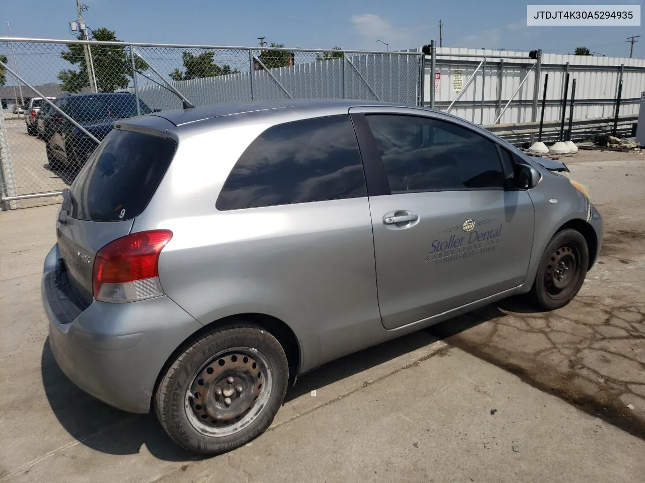 2010 Toyota Yaris VIN: JTDJT4K30A5294935 Lot: 69057904