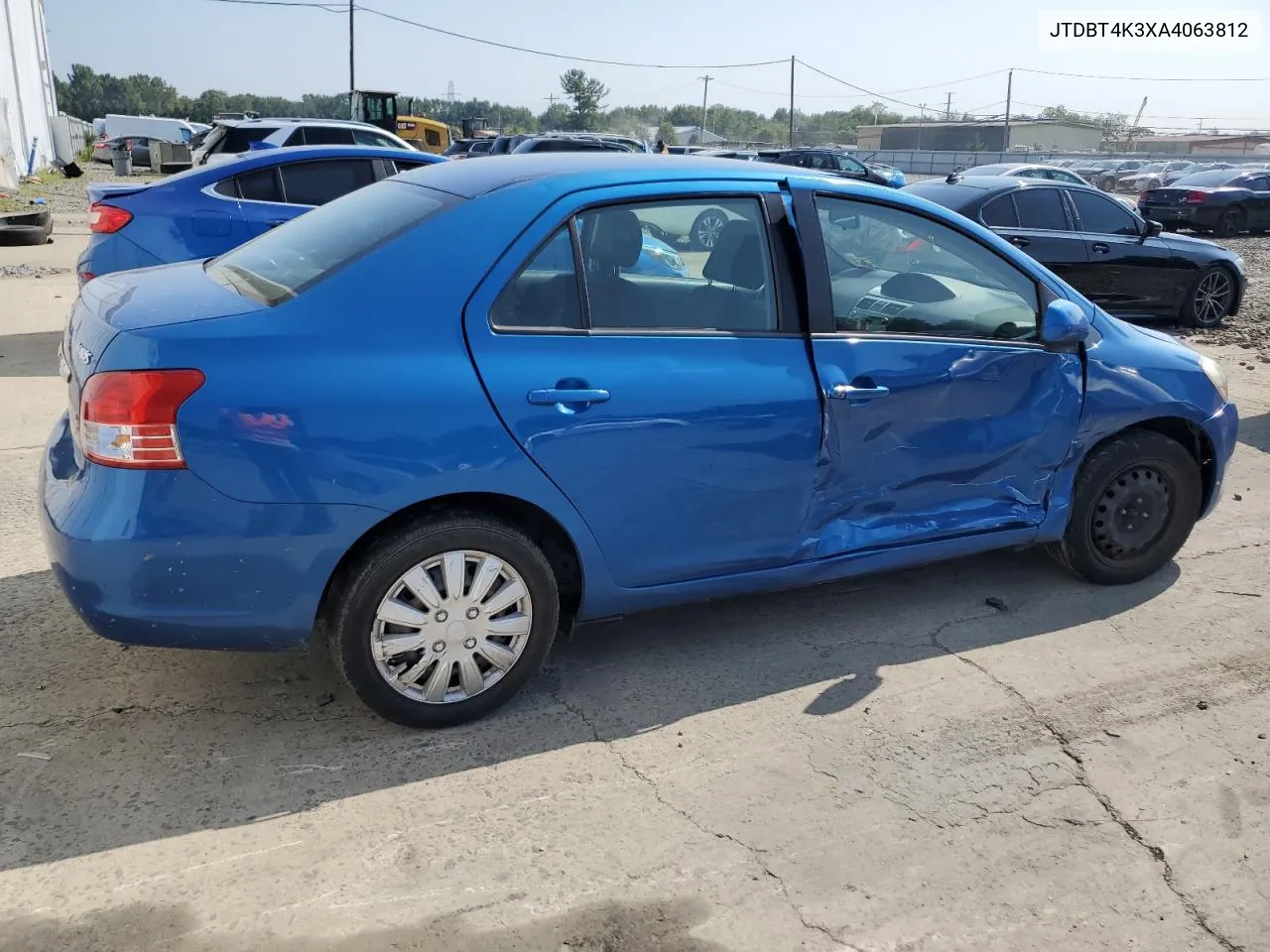 2010 Toyota Yaris VIN: JTDBT4K3XA4063812 Lot: 69192224