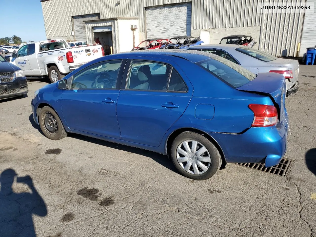 2010 Toyota Yaris VIN: JTDBT4K33A1359398 Lot: 70396584