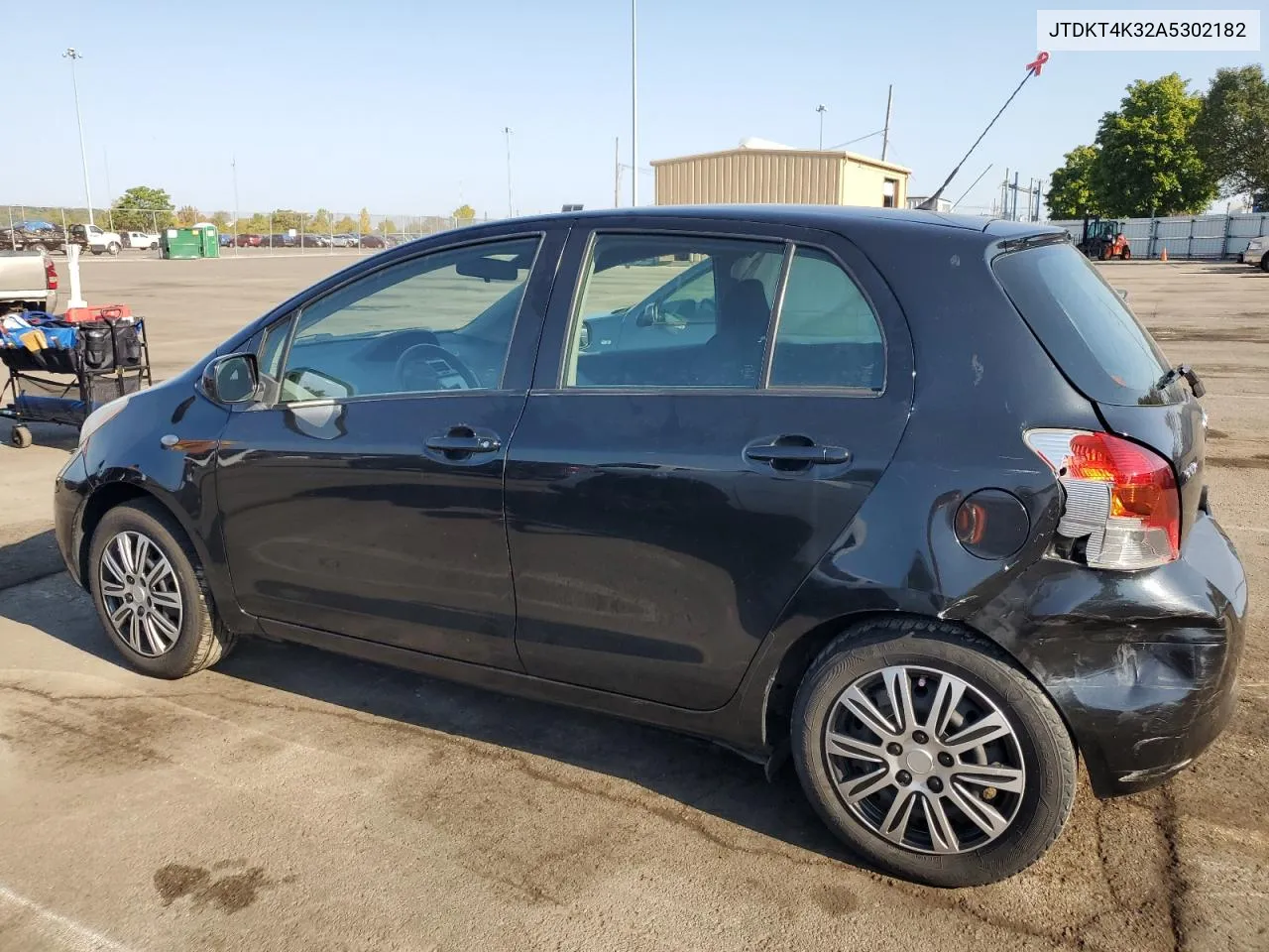 2010 Toyota Yaris VIN: JTDKT4K32A5302182 Lot: 71701684