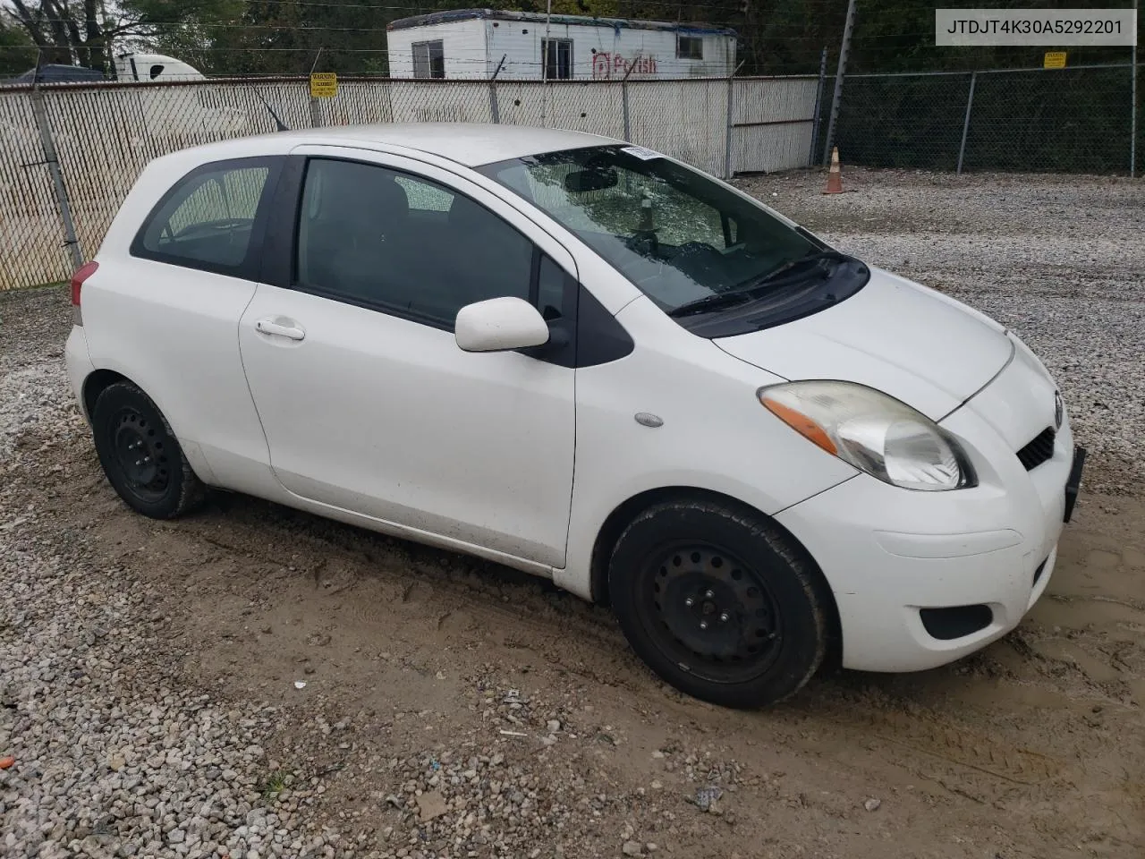 2010 Toyota Yaris VIN: JTDJT4K30A5292201 Lot: 73528734