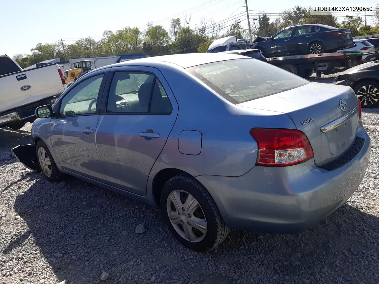 2010 Toyota Yaris VIN: JTDBT4K3XA1390650 Lot: 73932444