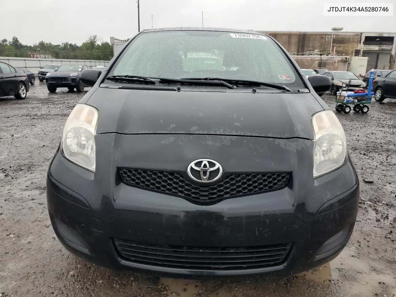 2010 Toyota Yaris VIN: JTDJT4K34A5280746 Lot: 73962194