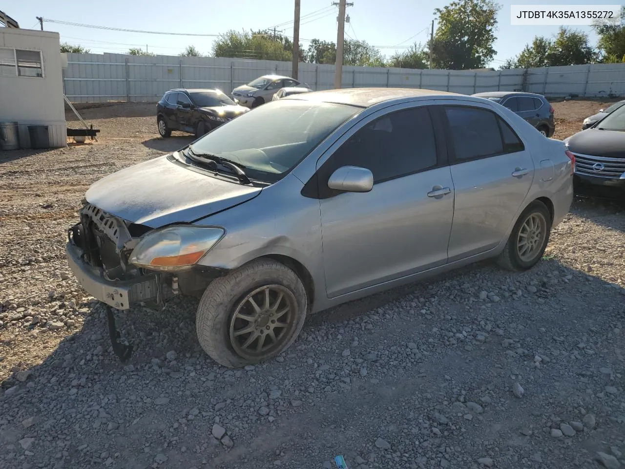 2010 Toyota Yaris VIN: JTDBT4K35A1355272 Lot: 74012204