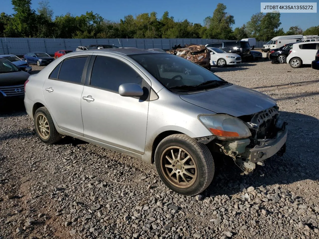 2010 Toyota Yaris VIN: JTDBT4K35A1355272 Lot: 74012204