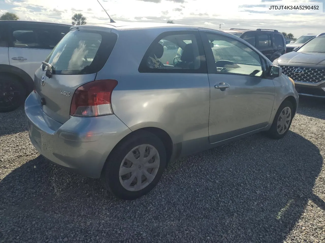 2010 Toyota Yaris VIN: JTDJT4K34A5290452 Lot: 74309664