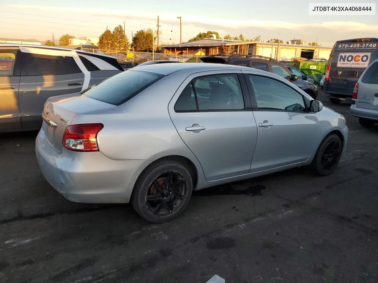 2010 Toyota Yaris VIN: JTDBT4K3XA4068444 Lot: 74506674