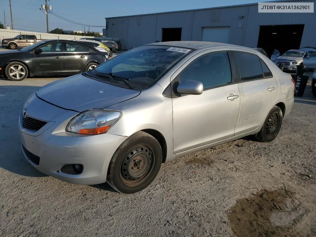 2010 Toyota Yaris VIN: JTDBT4K31A1362901 Lot: 75679714