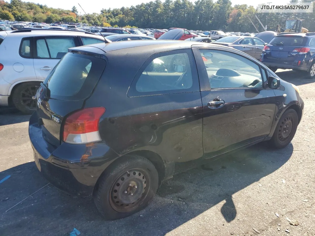 2010 Toyota Yaris VIN: JTDJT4K35A5279637 Lot: 75693134