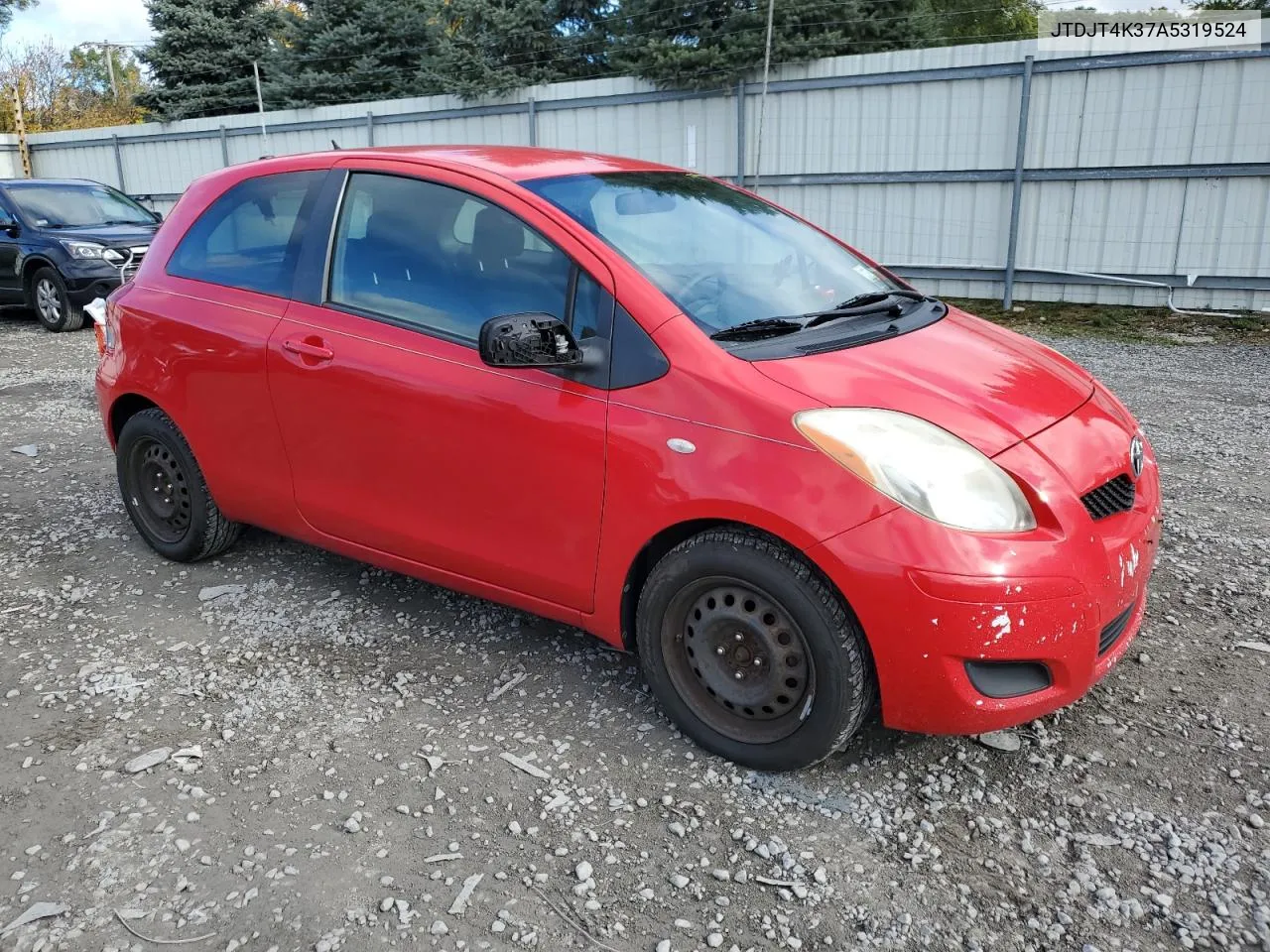 2010 Toyota Yaris VIN: JTDJT4K37A5319524 Lot: 75711984