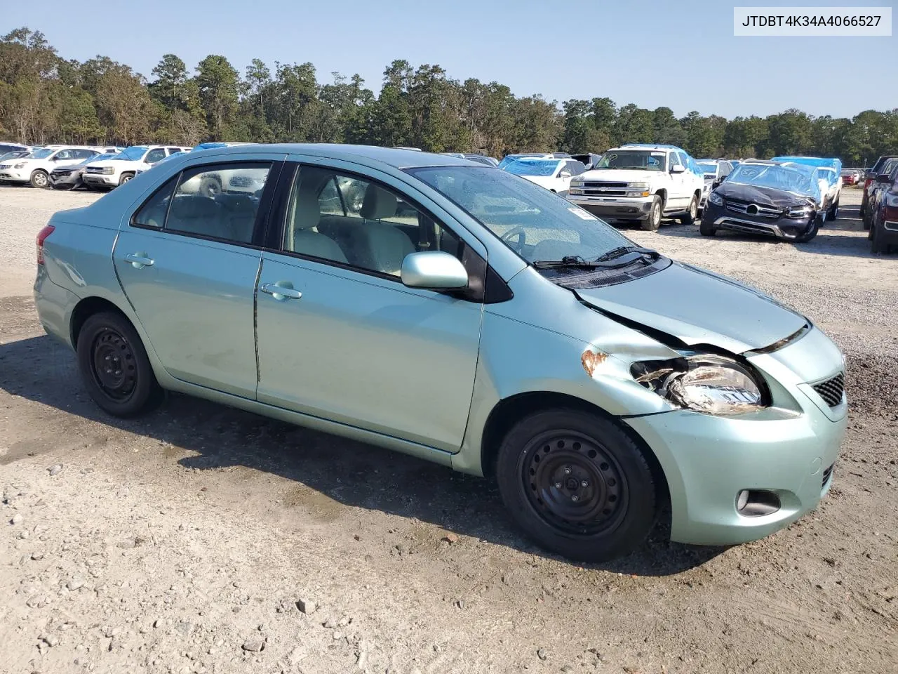 2010 Toyota Yaris VIN: JTDBT4K34A4066527 Lot: 75890834